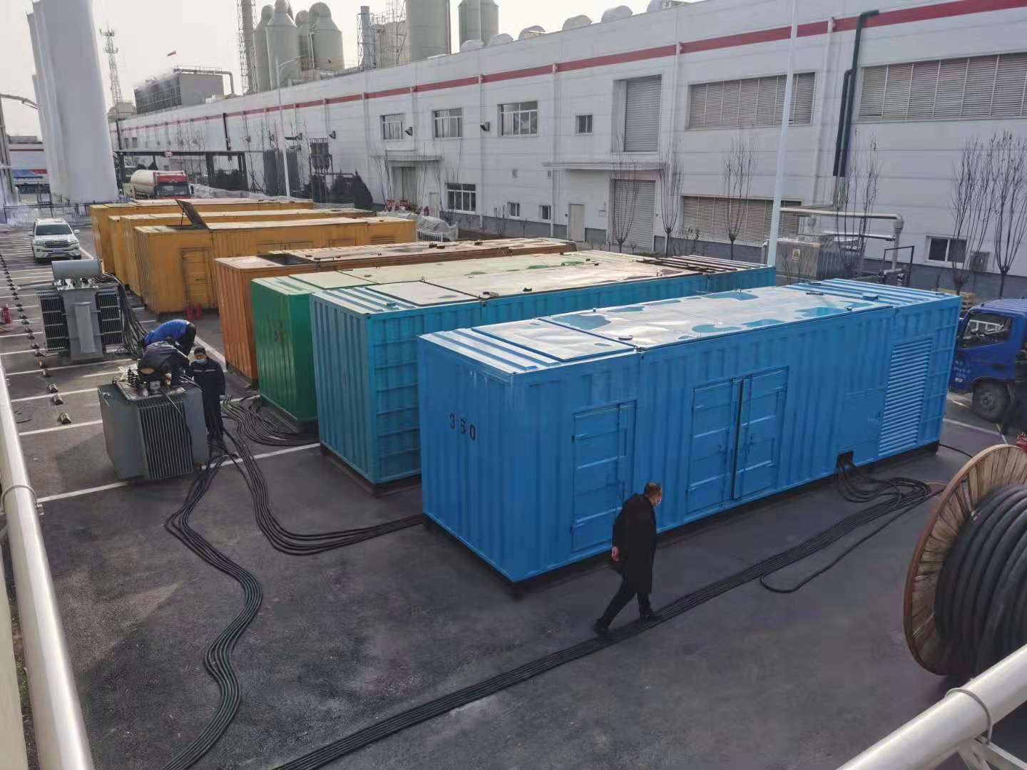 禹城出租发电机-柴油发电机组三相采用什么接法